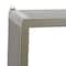 Gray Wood Contemporary Wall Shelf, 12" x 12" x 7"